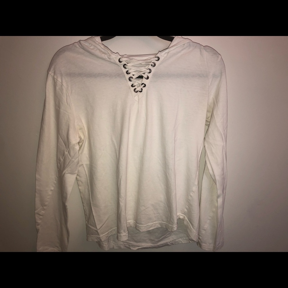 White long sleeve shirt